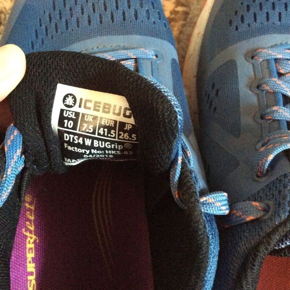 ICEBUG DTS4 BUGRIP TRAIL RUNNING SHOES! EUC! SZ 10 - Picture 8 of 11